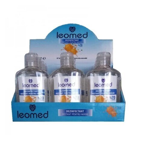 Gel Dezinfectant Instant de Maini 100ml 70% Alcool Leomed (copiaza)